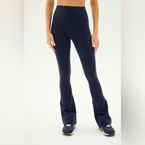 Splits59 Raquel High Waist Navy Flared Leggings